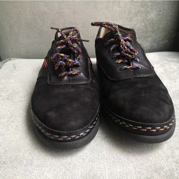 Bally Of Switzerland Nubuck Vintage Sneakers Sz 7 - Picture 2 of 5